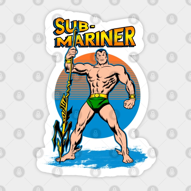 Namor V1 Sticker by OniSide